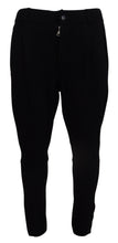 Load image into Gallery viewer, Dolce &amp; Gabbana Black Solid Men Tapered Pants
