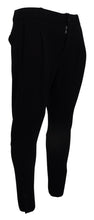 Load image into Gallery viewer, Dolce &amp; Gabbana Black Solid Men Tapered Pants
