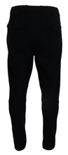 Load image into Gallery viewer, Dolce &amp; Gabbana Black Solid Men Tapered Pants
