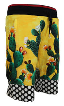 Load image into Gallery viewer, Dolce &amp; Gabbana Multicolor Cactus Print Cotton Sweat Shorts
