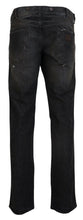 Load image into Gallery viewer, Dolce &amp; Gabbana Exquisite Gray Denim Pants for the Modern Gentleman
