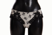 Load image into Gallery viewer, Dolce &amp; Gabbana Elegant White Lace Silk Briefs
