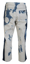 Load image into Gallery viewer, Dolce &amp; Gabbana Elegant Loose Fit Denim Pants with Unique Print
