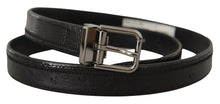 Load image into Gallery viewer, Dolce &amp; Gabbana Elegant Ostrich Leather Designer Belt
