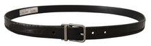 Load image into Gallery viewer, Dolce &amp; Gabbana Elegant Ostrich Leather Designer Belt
