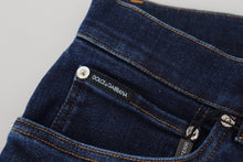 Load image into Gallery viewer, Dolce &amp; Gabbana Elegant Slim Fit Dark Blue Denim Jeans
