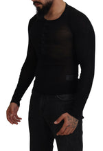 Load image into Gallery viewer, Dolce &amp; Gabbana Elegant Black Cashmere Pullover Sweater
