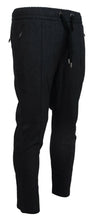 Load image into Gallery viewer, Dolce &amp; Gabbana Elegant Grey Cotton Joggers for Men
