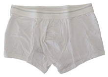 Load image into Gallery viewer, Dolce &amp; Gabbana White Cotton Blend Regular Boxer Underwear
