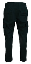 Load image into Gallery viewer, Dolce &amp; Gabbana Elegant Green Slim Fit Cargo Jeans
