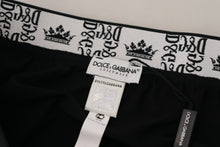 Load image into Gallery viewer, Dolce &amp; Gabbana Black Cotton Stretch Midi Brief Underwear
