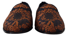 Load image into Gallery viewer, Dolce &amp; Gabbana Elegant Floral Slip-On Loafers
