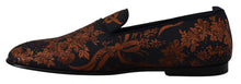 Load image into Gallery viewer, Dolce &amp; Gabbana Elegant Floral Slip-On Loafers
