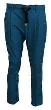 Load image into Gallery viewer, Dolce &amp; Gabbana Casual Blue Chinos Trousers Pants
