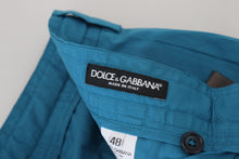 Load image into Gallery viewer, Dolce &amp; Gabbana Casual Blue Chinos Trousers Pants
