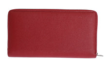 Load image into Gallery viewer, Dolce &amp; Gabbana Elegant Red Leather Continental Wallet
