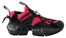 Load image into Gallery viewer, Jimmy Choo Electric Elegance Leather Mesh Sneakers
