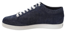 Load image into Gallery viewer, Jimmy Choo Chic Slip-On Blue Denim Suede Sneakers
