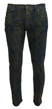 Load image into Gallery viewer, Dolce &amp; Gabbana Chic Slim-Fit Denim Jeans in Green Wash
