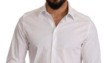 Load image into Gallery viewer, Dolce &amp; Gabbana Elegant Slim Fit White Dress Shirt
