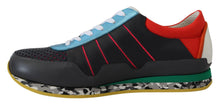 Load image into Gallery viewer, Dolce &amp; Gabbana Multicolor Leather-Blend Low Top Sneakers
