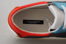 Load image into Gallery viewer, Dolce &amp; Gabbana Multicolor Leather-Blend Low Top Sneakers
