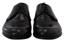 Load image into Gallery viewer, Dolce &amp; Gabbana Black Leather Formal Dress Shoes
