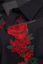 Load image into Gallery viewer, Dolce &amp; Gabbana Elegant Floral Embroidered Cotton Shirt
