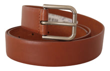 Load image into Gallery viewer, Dolce &amp; Gabbana Elegant Leather Belt with Metal Buckle
