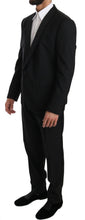 Load image into Gallery viewer, Dolce &amp; Gabbana Elegant Black Slim Fit Martini Suit Set
