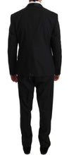 Load image into Gallery viewer, Dolce &amp; Gabbana Elegant Black Slim Fit Martini Suit Set
