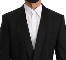 Load image into Gallery viewer, Dolce &amp; Gabbana Elegant Black Slim Fit Martini Suit Set
