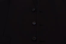 Load image into Gallery viewer, Dolce &amp; Gabbana Dark Blue Wool Stretch Waistcoat Formal Vest
