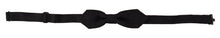 Load image into Gallery viewer, Dolce &amp; Gabbana Elegant Black Silk Bow Tie
