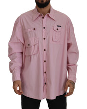 Load image into Gallery viewer, Dolce &amp; Gabbana Elegant Pink Casual Cotton Shirt
