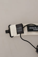 Load image into Gallery viewer, Dolce &amp; Gabbana Elegant Silk Bow Tie in Off White
