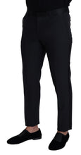 Load image into Gallery viewer, Dolce &amp; Gabbana Black Wool Men Formal Pants
