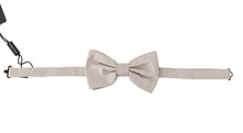 Load image into Gallery viewer, Dolce &amp; Gabbana Exquisite Silk Gray Bow Tie
