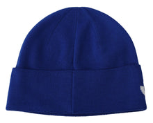 Load image into Gallery viewer, Givenchy Chic Unisex Cobalt Wool Beanie with Logo Detail
