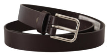 Load image into Gallery viewer, Dolce &amp; Gabbana Elegant Leather Belt With Logo Buckle
