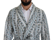 Load image into Gallery viewer, Dolce &amp; Gabbana Elegant Floral Cotton Jacket Robe
