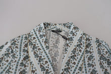 Load image into Gallery viewer, Dolce &amp; Gabbana Elegant Floral Cotton Jacket Robe
