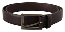 Load image into Gallery viewer, Dolce &amp; Gabbana Elegant Dark Brown Leather Belt
