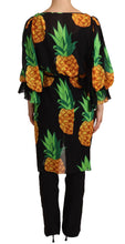 Load image into Gallery viewer, Dolce &amp; Gabbana Vibrant Pineapple Draped Wrap Dress
