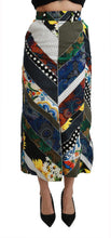 Load image into Gallery viewer, Dolce &amp; Gabbana Elegant Geometric Print High-Waist Skirt
