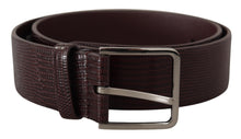 Load image into Gallery viewer, Dolce &amp; Gabbana Elegant Dark Brown Leather Belt
