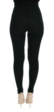 Load image into Gallery viewer, Dolce &amp; Gabbana Elegant Cashmere Jegging Pants in Lush Green
