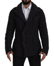 Load image into Gallery viewer, Dolce &amp; Gabbana Elegant Double-Breasted Wool-Cashmere Coat
