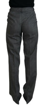 Load image into Gallery viewer, Dolce &amp; Gabbana High-Waist Plaid Virgin Wool Pants
