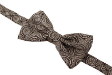 Load image into Gallery viewer, Dolce &amp; Gabbana Elegant Silk Black &amp; White Bow Tie
